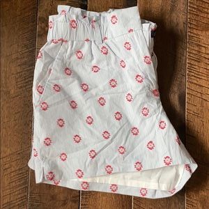 Loft embroidered shorts,‎ size S